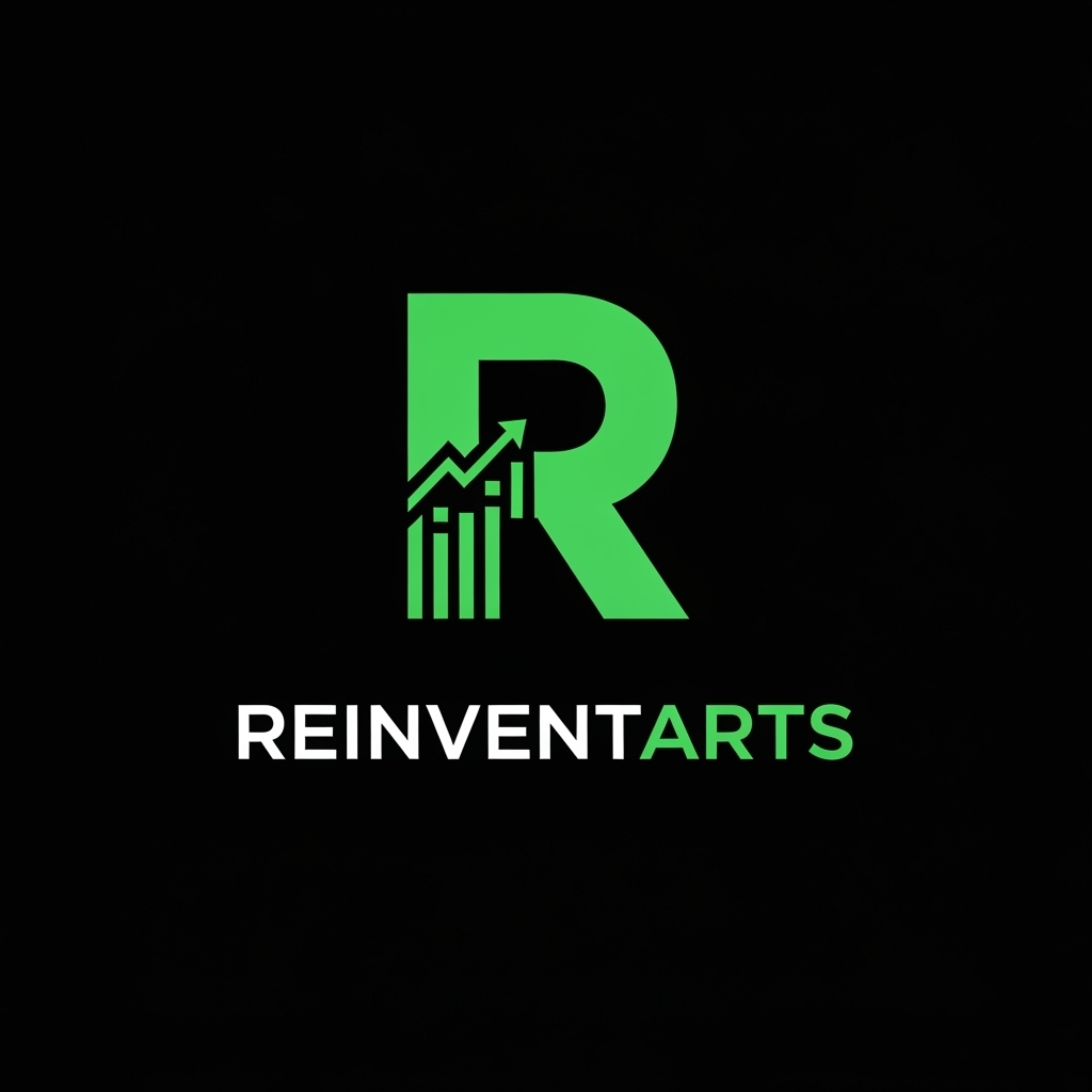 Logo Reinventarts em destaque